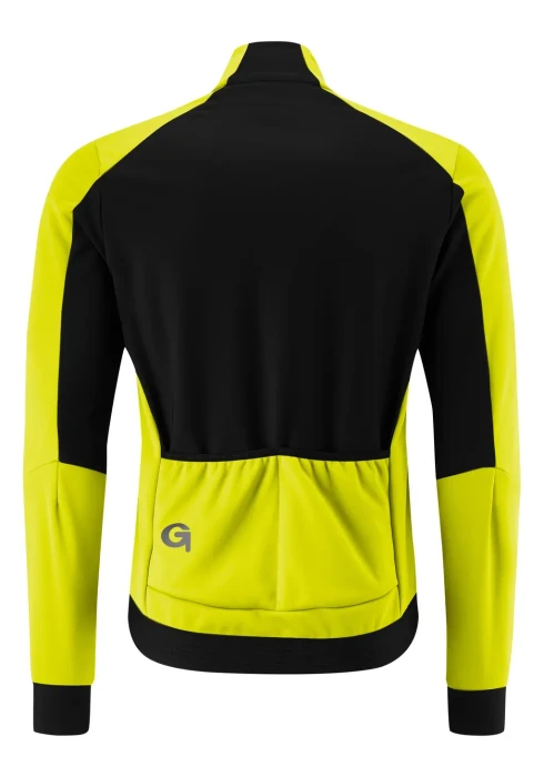 Gonso Silves Fahrradjacke safety yellow (Herren)