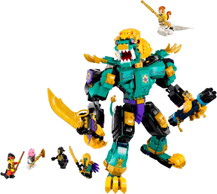 LEGO Monkie Kid - Der mächtige Azure Lion