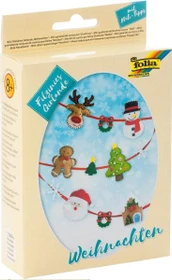 Folia Mini Filzinies Girlande Filznähset Weihnachten