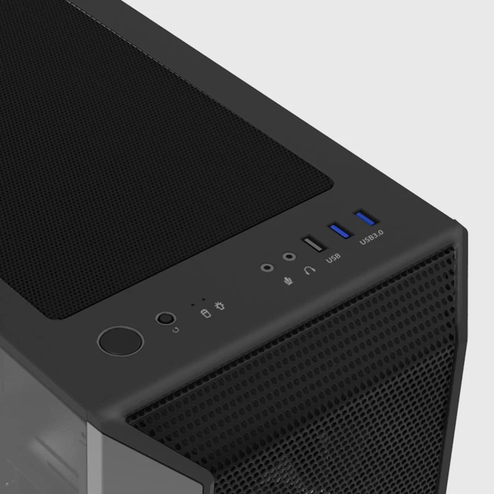 Zalman i3 Neo, schwarz, Glasfenster