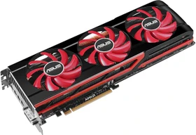 ASUS Radeon HD 7990 [Malta XT], HD7990-6GD5, 2x 3GB GDDR5, DVI, 4x mDP