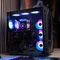 Sharkoon Rebel C80G RGB, schwarz, Glasfenster Vorschaubild