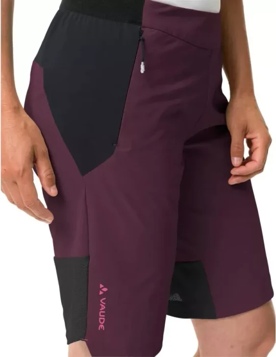 Vaude Kuro Shorts Fahrradhose kurz cassis (Damen)