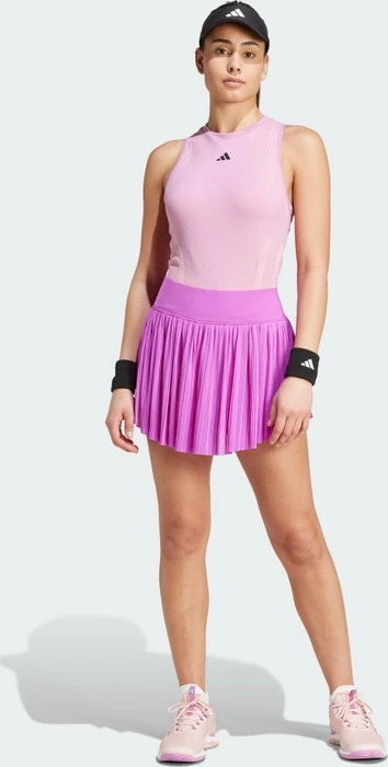 adidas Pro Pleated Aeroready Rock kurz purple burst (Damen)