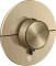 Hansgrohe Axor ShowerSelect ID rund Thermostat für 1 Verbraucher und einen zusätzlichen Abgang brushed bronze Vorschaubild