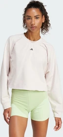 adidas Power Hidden Racerback Overlay Sweatshirt putty mauve/black (Damen)
