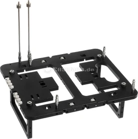 Streacom BC1 Mini Open Benchtable, schwarz, Mini-ITX