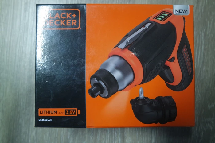 Black&Decker CS3653LC Akku-Schrauber inkl. Akku 1.5Ah