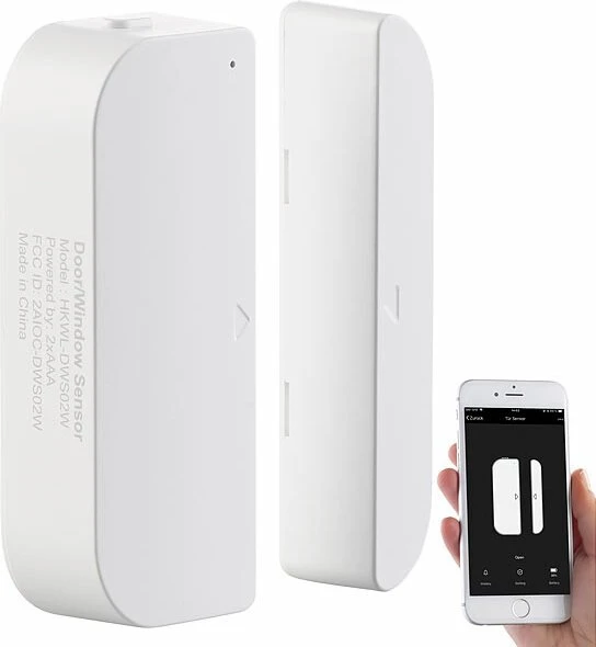 Luminea XMD-102.app Tür- und Fensteralarm, Schließ-/Öffnungssensor