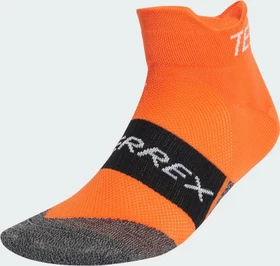 adidas Terrex Heat.Rdy Trail Running Speed Ankle Laufsocken semi impact orange/white