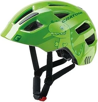 Cratoni Maxster Kinderhelm dino green glossy