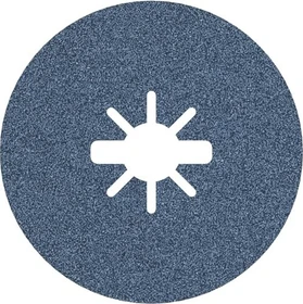 Bosch Professional X-LOCK R574 Best for Metal Fiberschleifscheibe K80, 115x22.23mm, 1 Stück