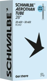 Schwalbe Aerothan SCV 15AE 60mm 28" Schlauch