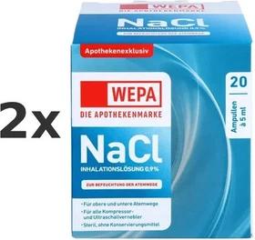 Wepa NaCl Inhalationslösung 0.9%, 100ml (20x 5ml)