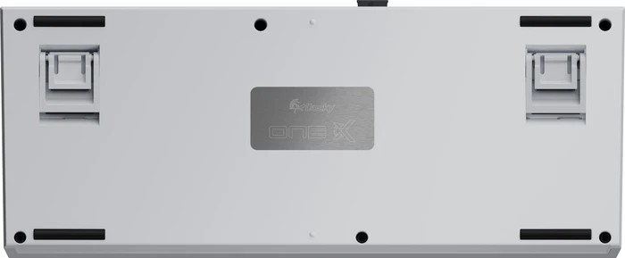 Ducky One X Mini Wireless, weiß, LEDs RGB, Inductive Analog Switch, USB/Bluetooth, DE