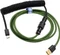 Ducky Premicord Spiralkabel USB-C auf USB-A, Tastaturkabel (Spiral-Textilkabel), 1.8m, Pine Green Vorschaubild