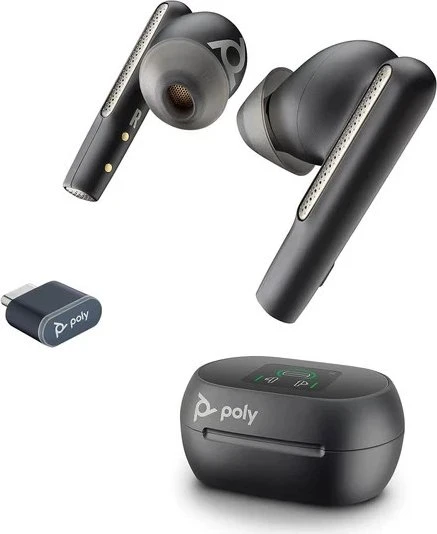 Poly Voyager Free 60+ UC, USB-C, Carbon Black
