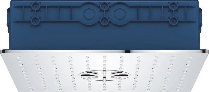 Grohe Rainshower Aqua Duo Deckenbrause 2 Strahlarten inklusive Rohbau-Set chrom