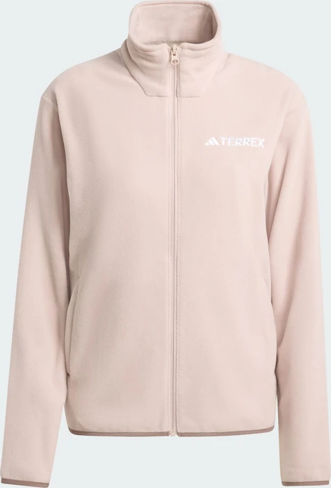 adidas Terrex Multi Essentials Fleece Jacke wonder beige (Damen)