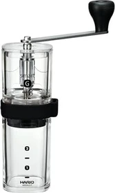 Hario Smart G manuelle Kaffeemühle transparent/schwarz