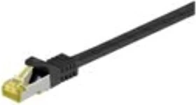 MicroConnect Patchkabel, Cat7/Cat6a, S/FTP, RJ-45/RJ-45, 3m, schwarz