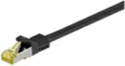 MicroConnect Patchkabel, Cat7/Cat6a, S/FTP, RJ-45/RJ-45, 3m, schwarz