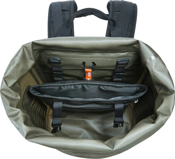 Tatonka Commuter Rolltop 25 WP stone grey/olive