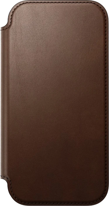 Nomad Modern Leather Folio für Apple iPhone 17 braun