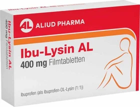 Aliud Ibu-Lysin AL 400mg Filmtabletten, 20 Stück