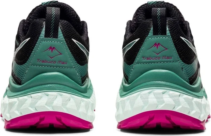 Asics Trabuco Max black/soothing sea (Damen)