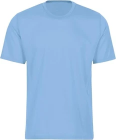 trigema Deluxe Baumwolle T-Shirt kurzarm horizont (Herren)