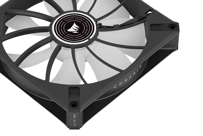 Corsair ML Series ML140 LED Elite White, schwarz, 140mm