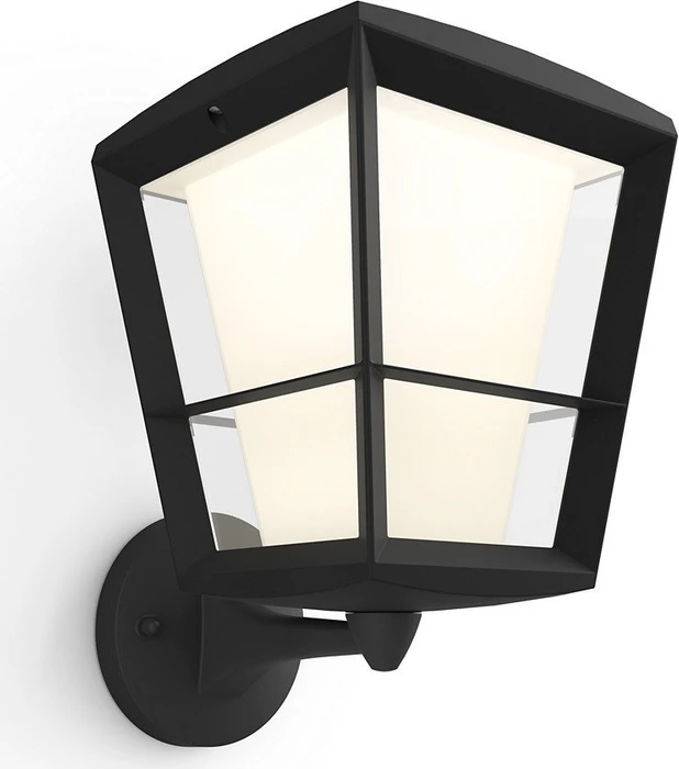 Philips Hue White and Color Ambiance Econic Wandleuchte schwarz