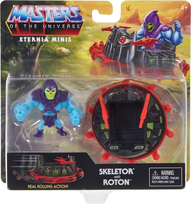 Mattel Masters of the Universe - Masterverse - Revelation Eternia Minis Skeletor & Roton
