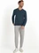 Falke Luxury V-Ausschnitt Pullover space blue (Herren) Vorschaubild