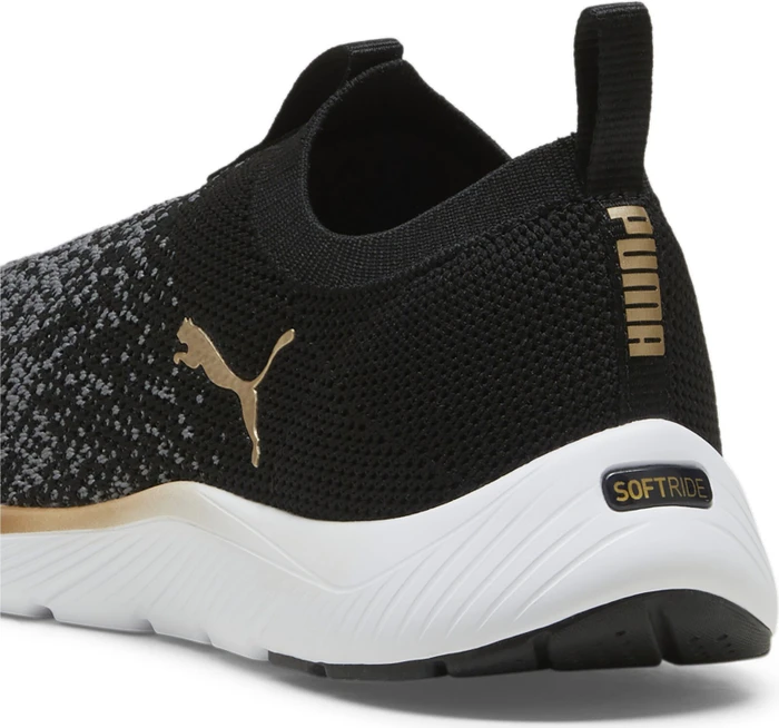 Puma Softride Premier Slip-On puma black/puma gold/cool dark gray (Damen)