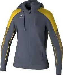 Erima Evo Star mit Kapuze Trainingsjacke slate grey/yellow (Damen)