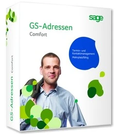 Sage GS-Adressen Comfort 2010, Update (deutsch) (PC) (002228)