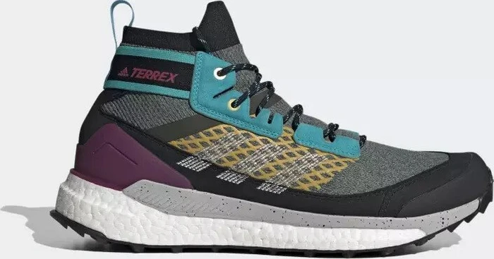 adidas Terrex Free Hiker legend earth/grey two/signal cyan (Herren)