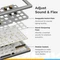 Glorious GMMK 3 Pro HE 75% Pre-built Gaming Keyboard, silber, LEDs RGB, Glorious Fox HE, USB, US Vorschaubild