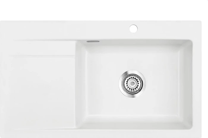 systemceram Stema 86 SL Einbau Becken rechts polar
