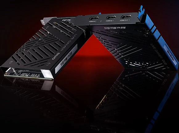 AVerMedia Live Gamer DUO Video Capture Card PCIe 2.0 x4