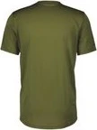 Scott Trail Flow Zip Trikot kurzarm fir green/black (Herren)
