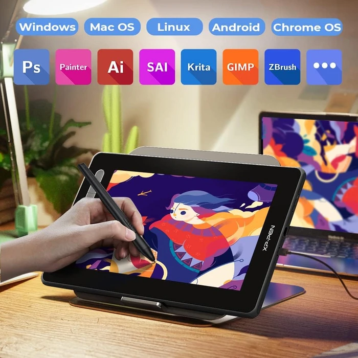 XP-Pen Artist 13 (2. Generation), schwarz