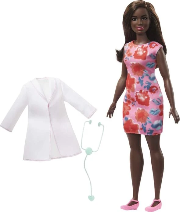 Mattel Barbie - Ich wäre gern... Ärztin Curvy