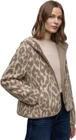 Street One Kuschelige Hoodie Jacke light terra mocha (Damen)