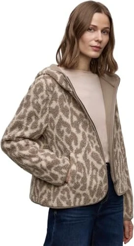 Street One Kuschelige Hoodie Jacke light terra mocha (Damen)