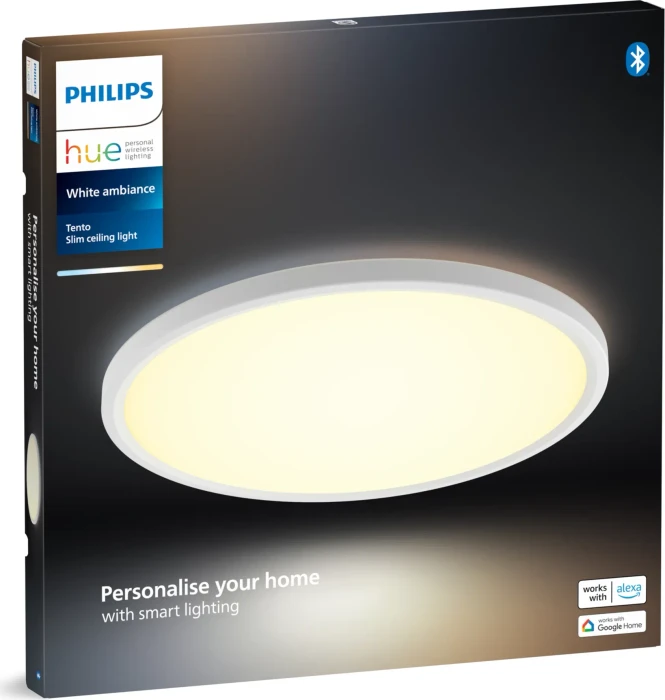 Philips Hue White Ambiance Tento LED-Panel rund 42.1cm weiß