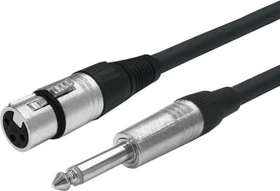 VivoLink XLR F to Mono Jack 6.35mm 6.0m