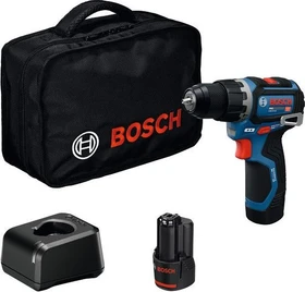 Bosch Professional PRO GSB12V-32 Akku-Schlagbohrschrauber inkl. Tasche + 2 Akkus 2.0Ah